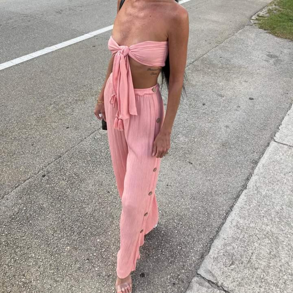 2 Piece Pink Set - Picture 4 of 4